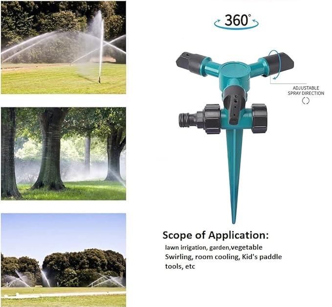 360° Rotating Garden Sprinkler Pack of 1