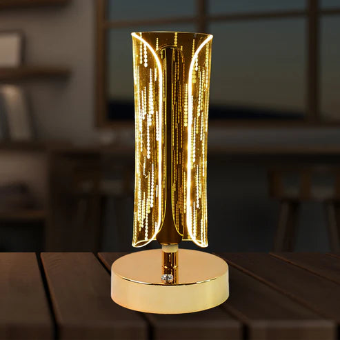 Modernly Crystal Cylinder Lamp