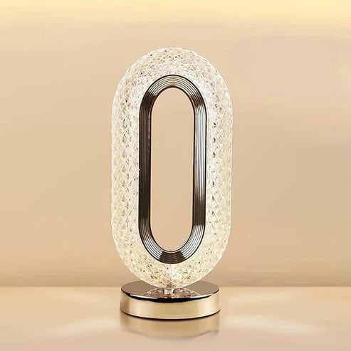 Modernly Crystal Touch Lamp with 3 Colour Modes & Dimmable Brightness